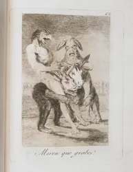 Piatto da Los Caprichos, 1797-1798